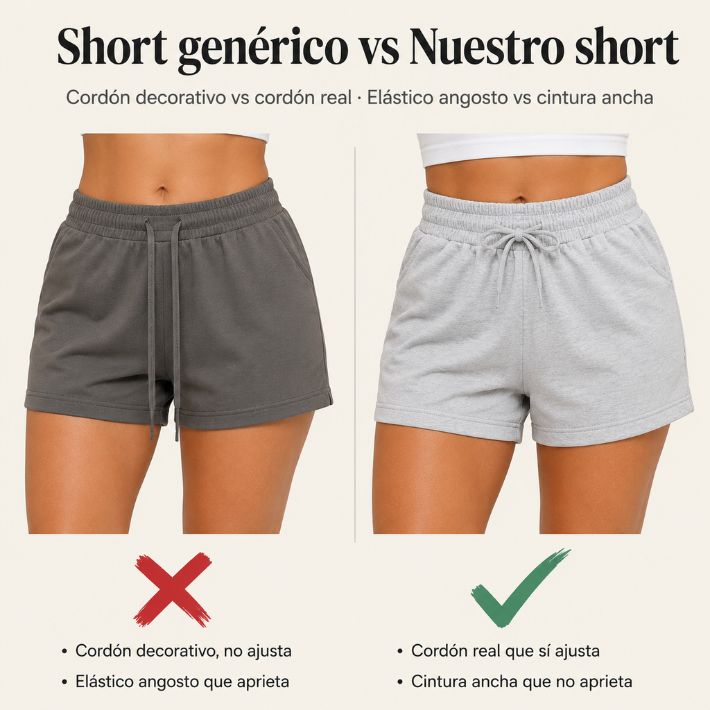 Short de dama - No se transparenta, Super comodo