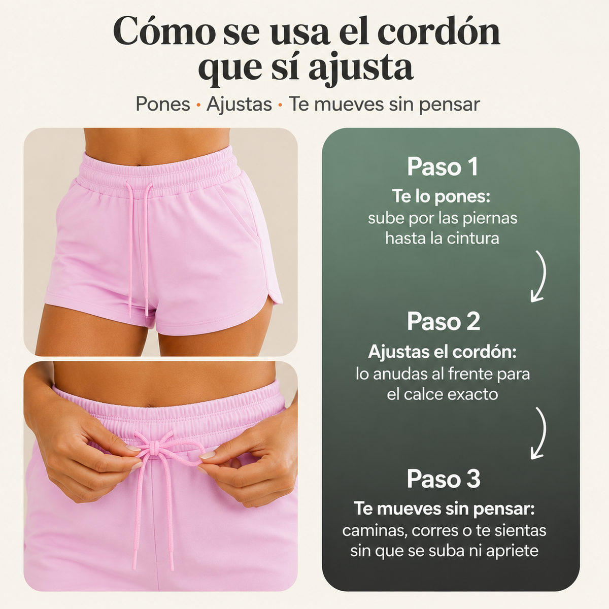 Short de dama - No se transparenta, Super comodo